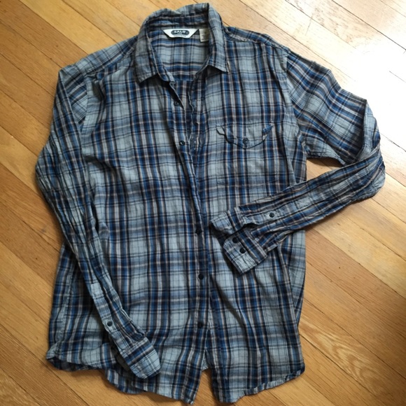 Salt Valley Western Other - Men's Plaid Button-Up Shirt by Salt Valley Western
